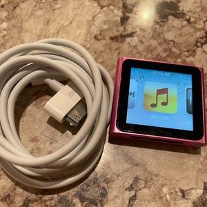 Pink iPod Nano 6th generation